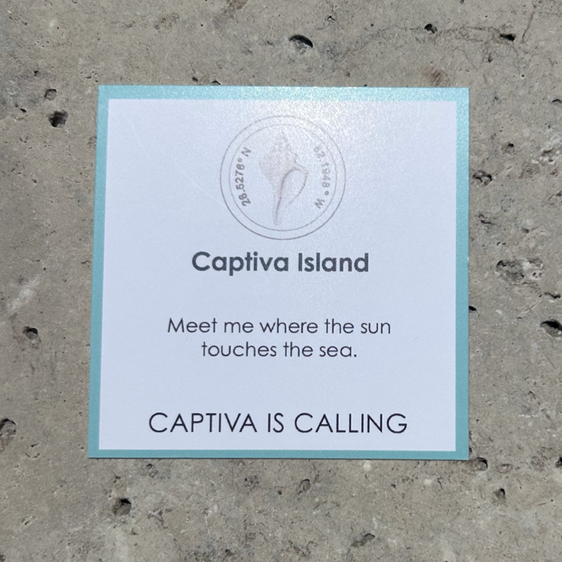 Custom Captiva Island Pendant