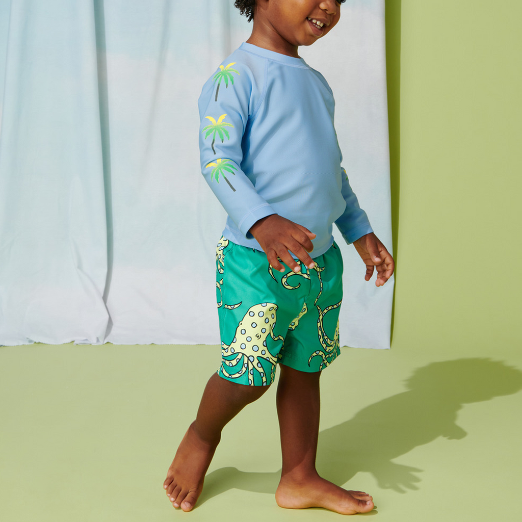 Miles Baby Rashguard - Stay Palm