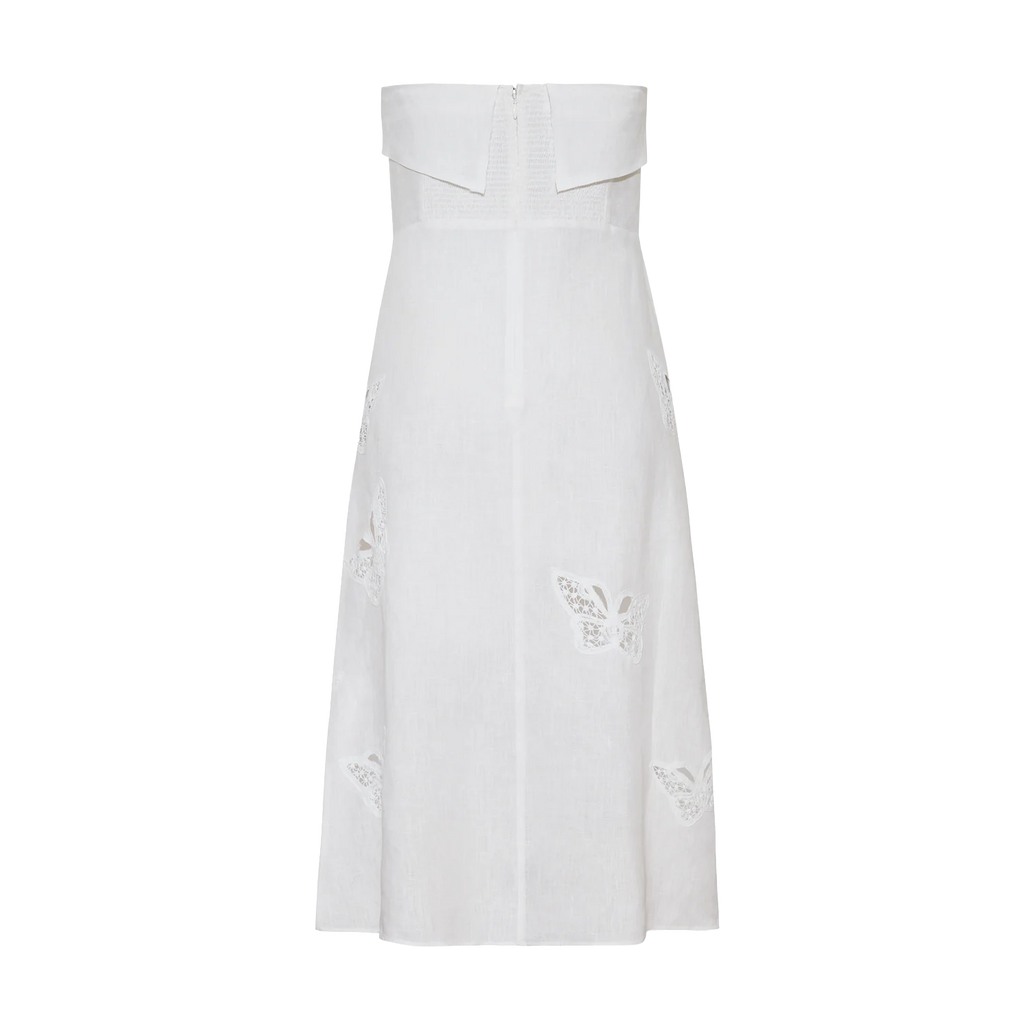 LOLA CRYSTAL DRESS - IVORY