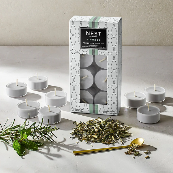 White Tea & Rosemary Alfresco Tealight Refill