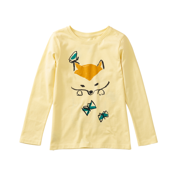 Shiba Butterfly Graphic Tee