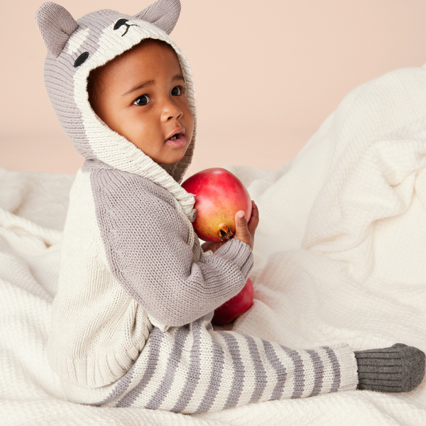 Cozy Striped Baby Pants