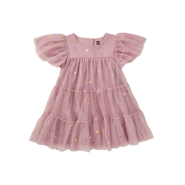 Tiered Tulle Sparkle Dress
