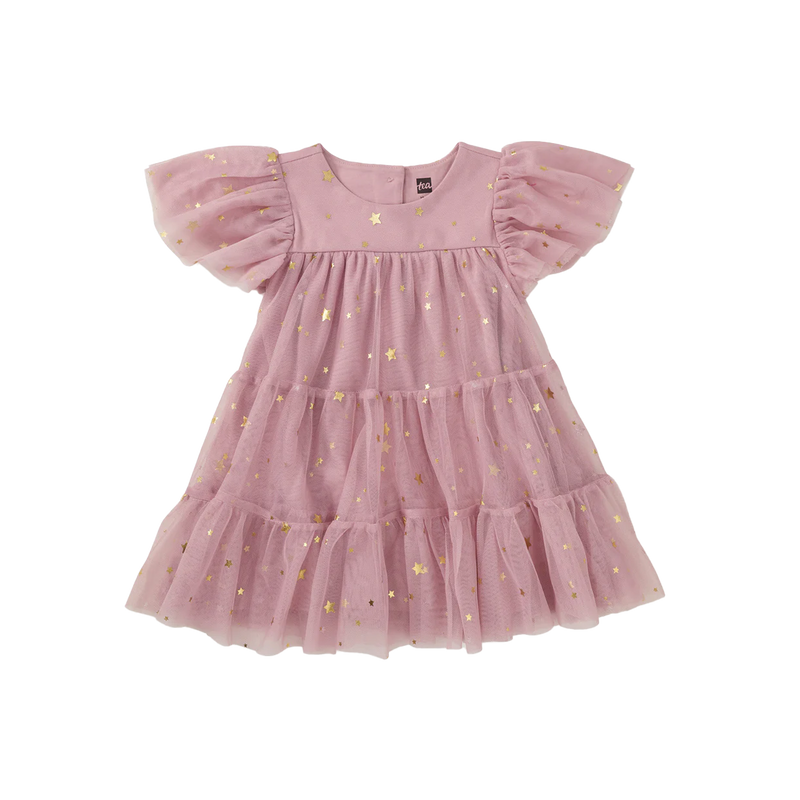 Tiered Tulle Sparkle Dress