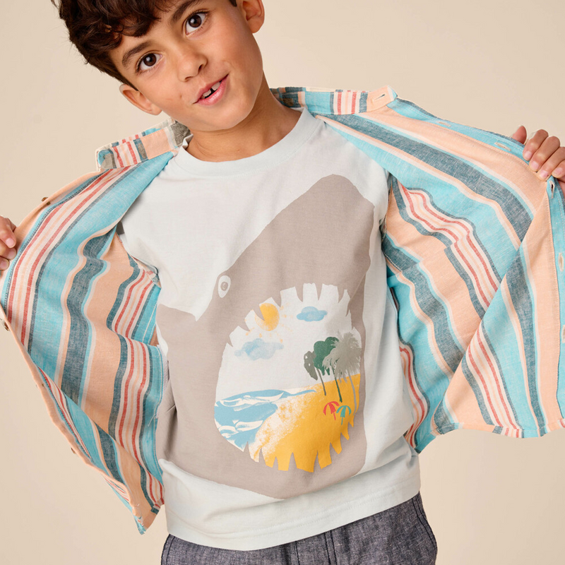 Shark Bite Beach Graphic Tee