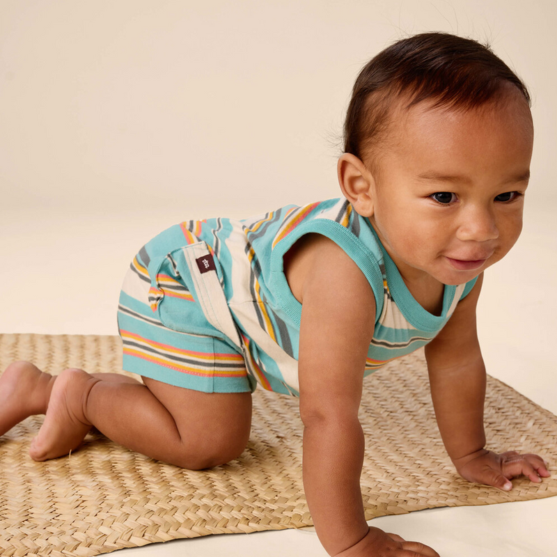 Cargo Pocket Tank Baby Romper