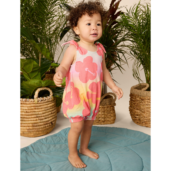 Tie Shoulder Baby Romper