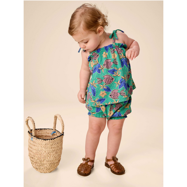 Tie Shoulder Baby Set