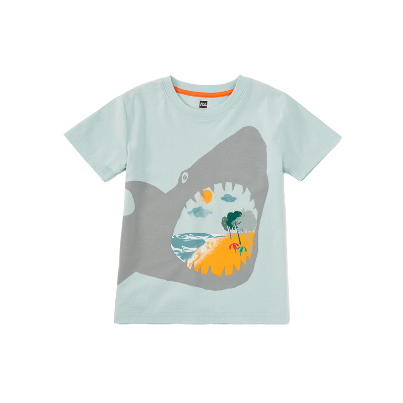 Shark Bite Beach Graphic Tee