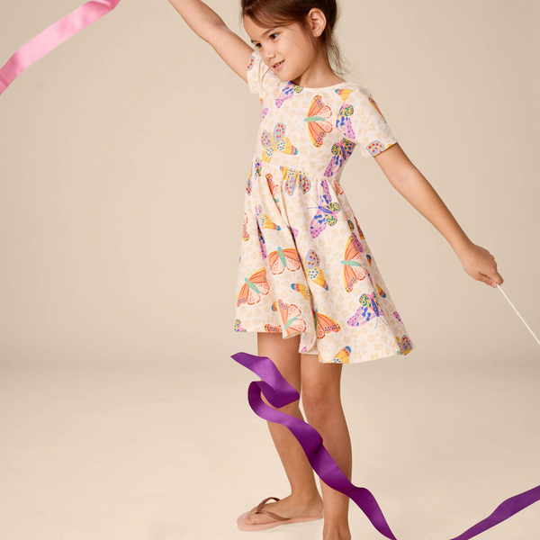 Twist Back Ballet Dress