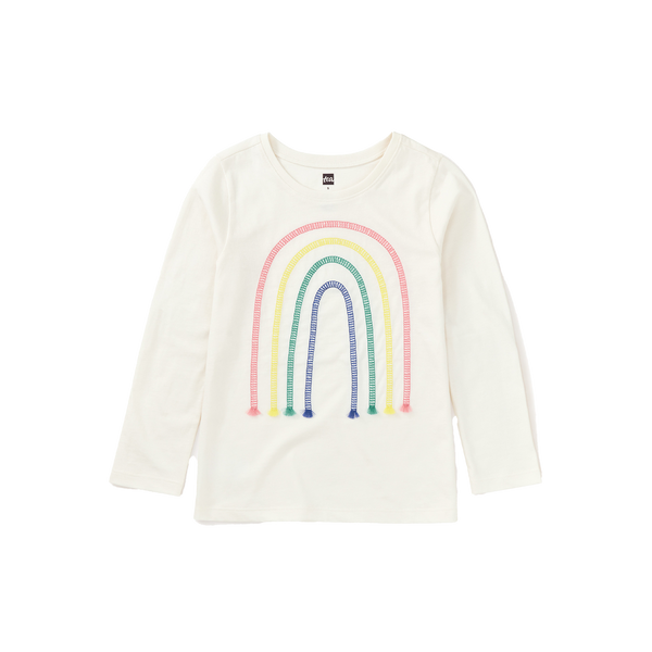 Embroidered Rainbow Tee