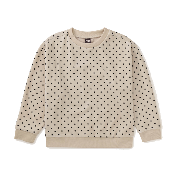 Relaxed Velour Pullover