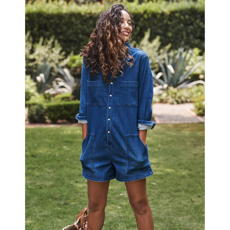 Ireland Long-Sleeve Playsuit