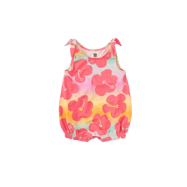 Tie Shoulder Baby Romper