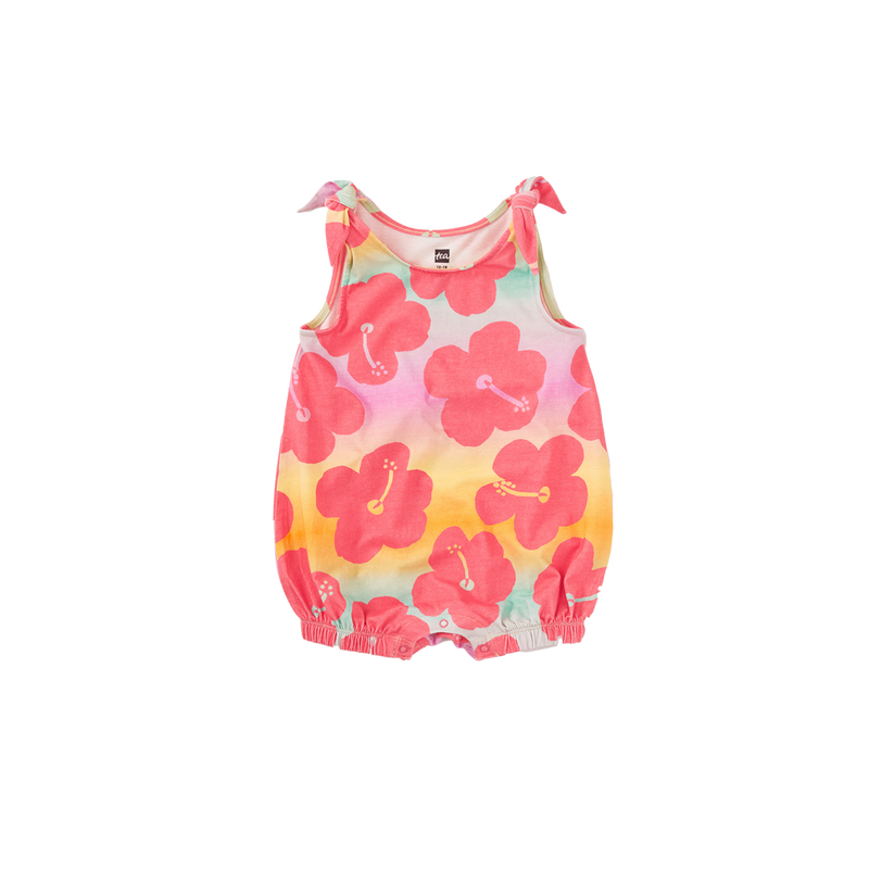 Tie Shoulder Baby Romper
