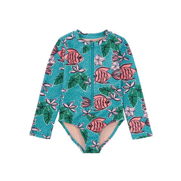 Long Sleeve One-Piece Swimsuit