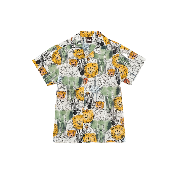 Printed Camp Shirt