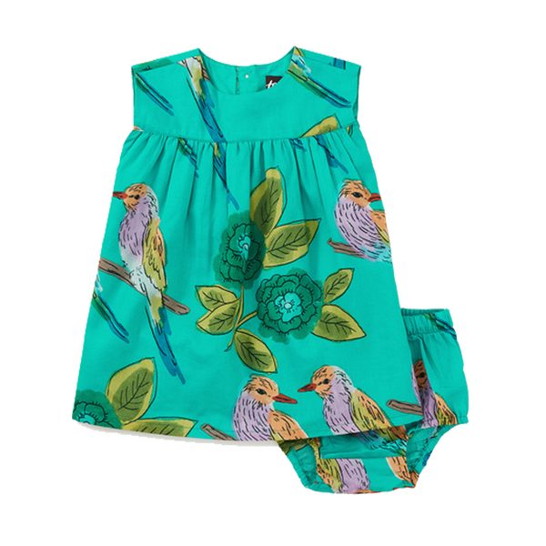 Printed Empire Baby Dress Set