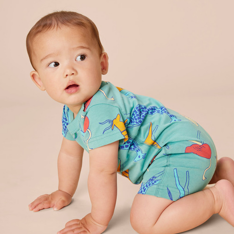 Pocket Shortie Baby Romper
