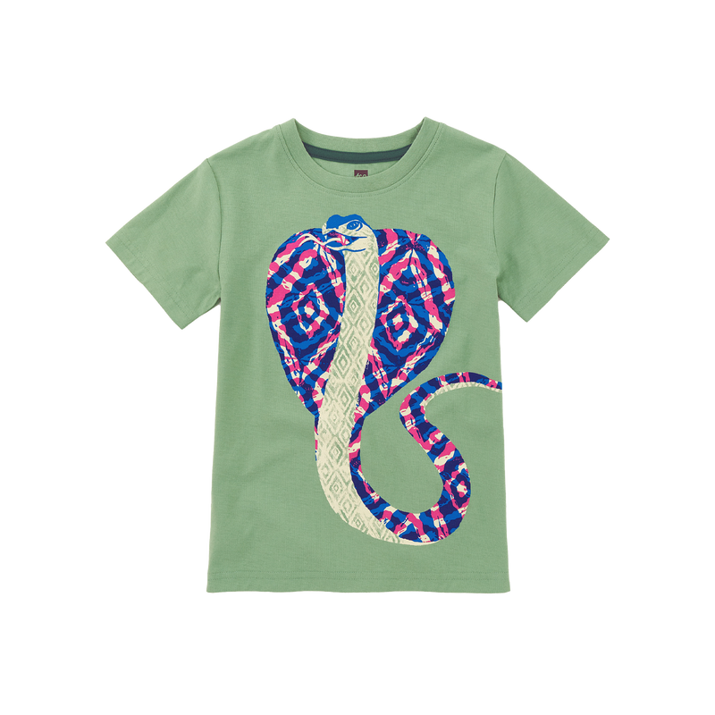 Block Print Cobra Graphic Tee