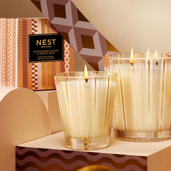Crystallized Ginger & Vanilla Bean Classic Candle