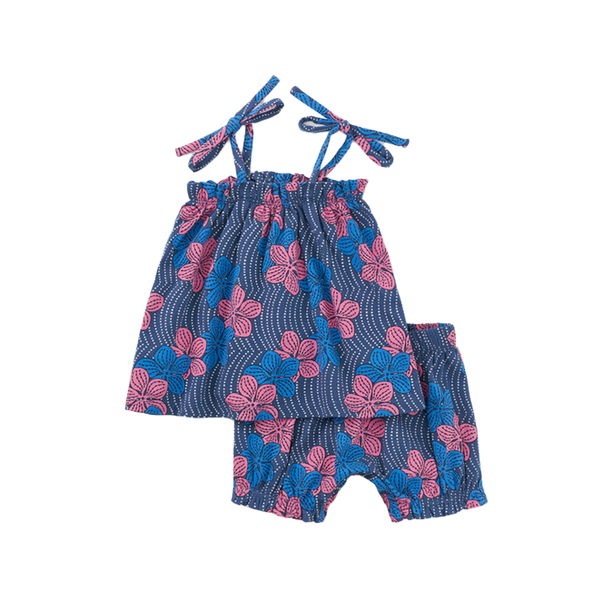 Tie Shoulder Baby Set