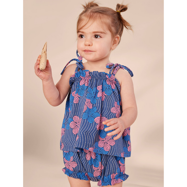 Tie Shoulder Baby Set