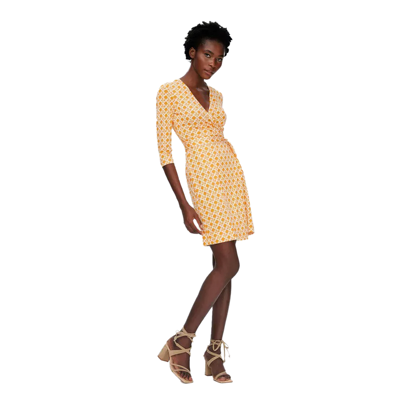 Julian Silk Jersey Wrap Dress The Gold Parrot Julian Silk Jersey Wrap Dress The Gold Parrot