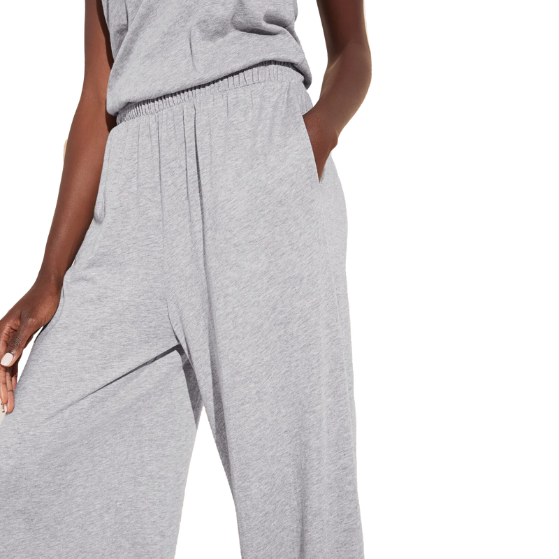 Aloe Infused Cotton Wide Leg Jumpsuit