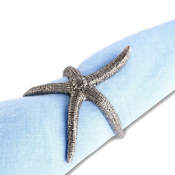 Pewter Star Fish Napkin Ring