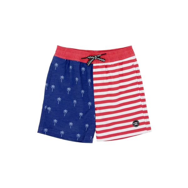 Palm Stripe Volley Trunk