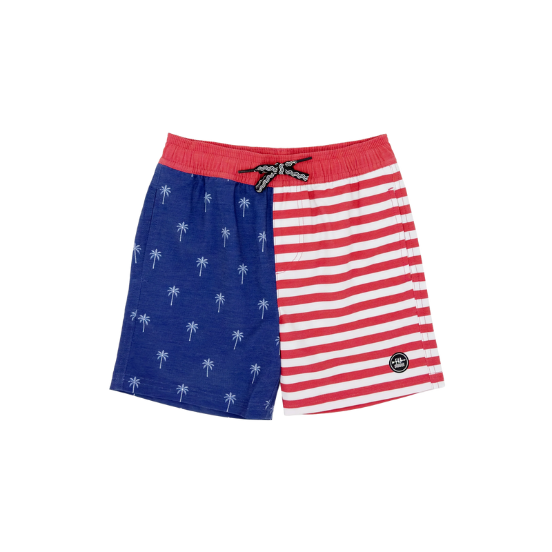 Palm Stripe Volley Trunk