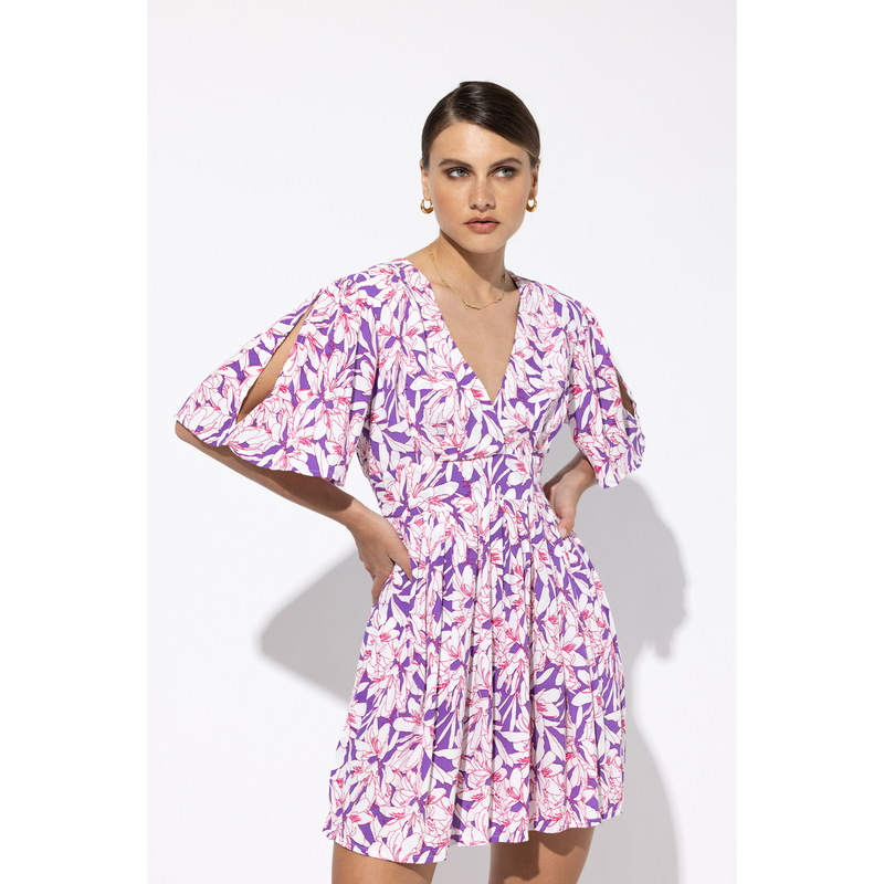 Lyla Crepe Mini Dress