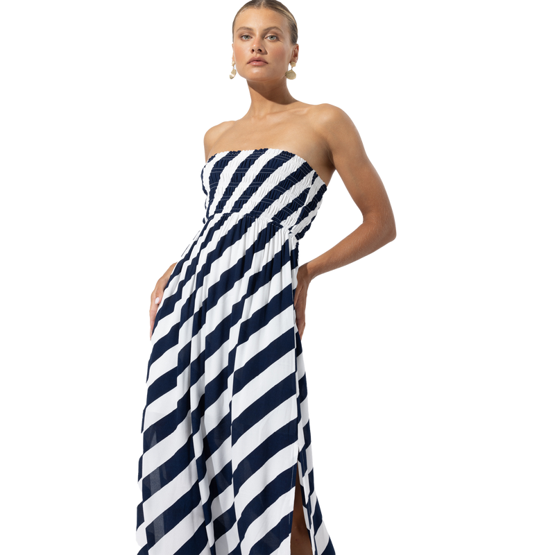 Anna Crepe Maxi Dress