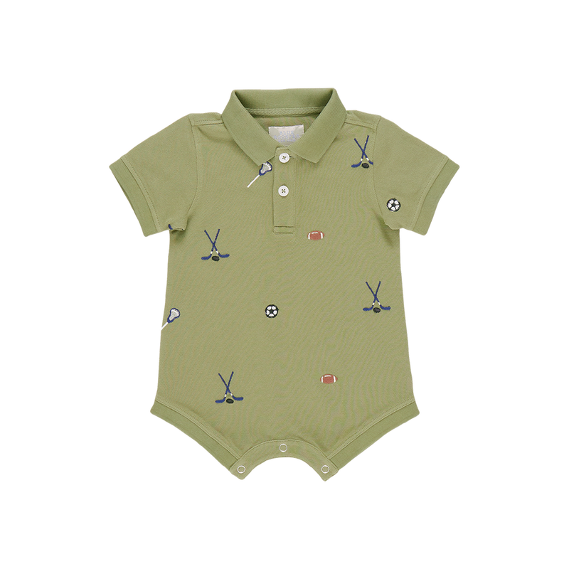 Baby Boys Alec Jumper - Sports Embroidery