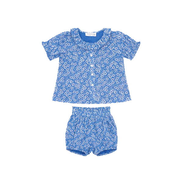 Baby Girls Rosebay Puff Sleeve Bloomer Set