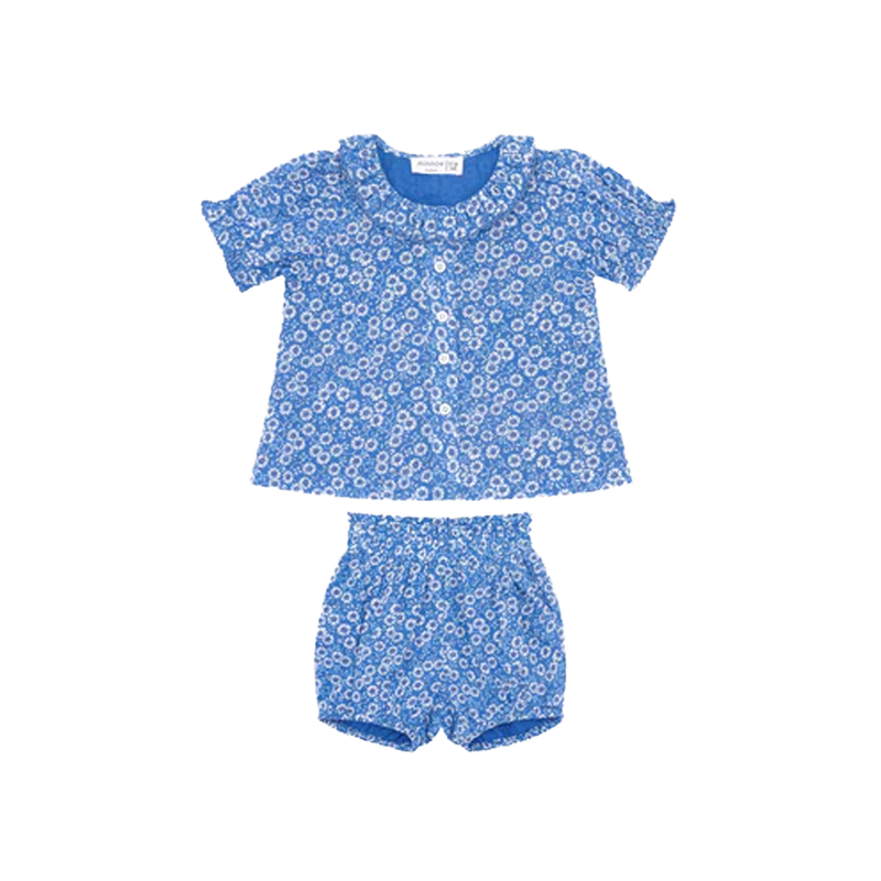 Baby Girls Rosebay Puff Sleeve Bloomer Set