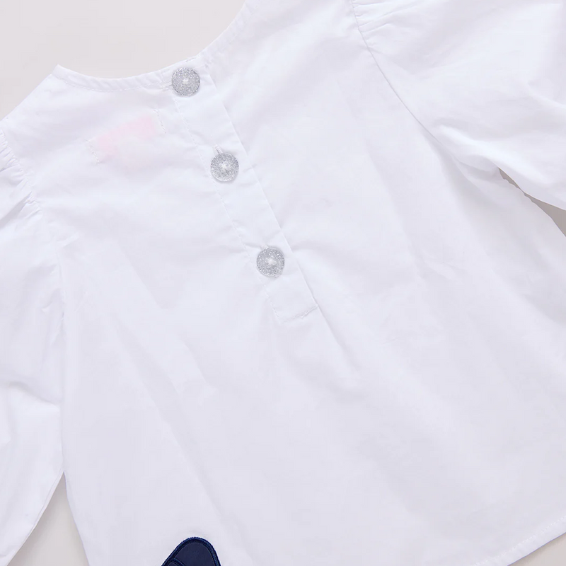 Girls Dana Bow Top