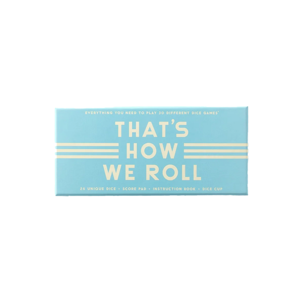 That's How We Roll x Dice Game Set