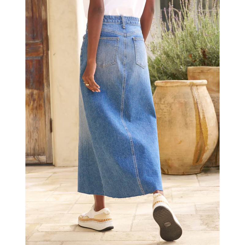 Donny Brook Denim Midi Skirt