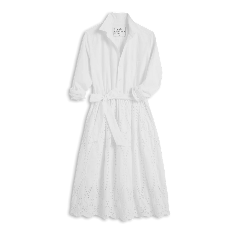 Grace Dres, Eyelet Midi Dress