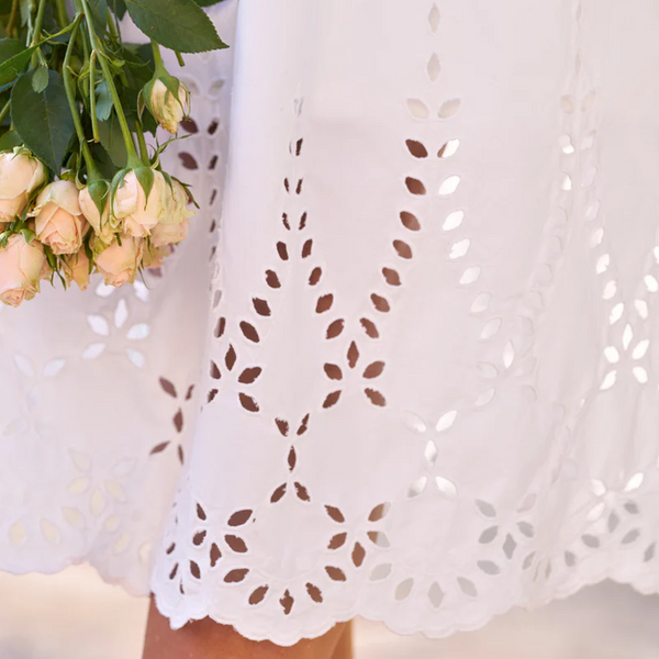 Grace Dres, Eyelet Midi Dress