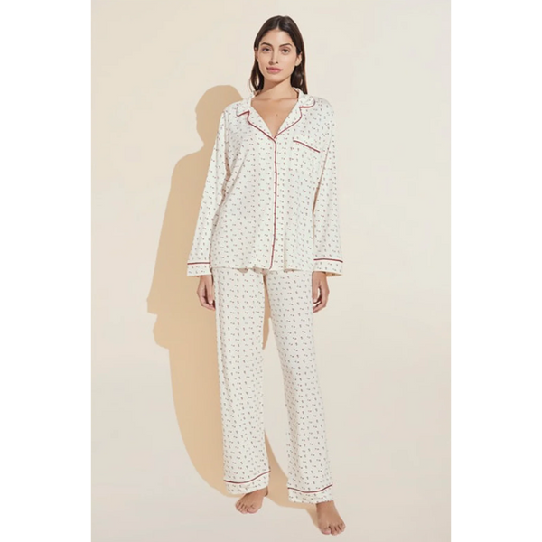 Gisele Printed Long PJ Set
