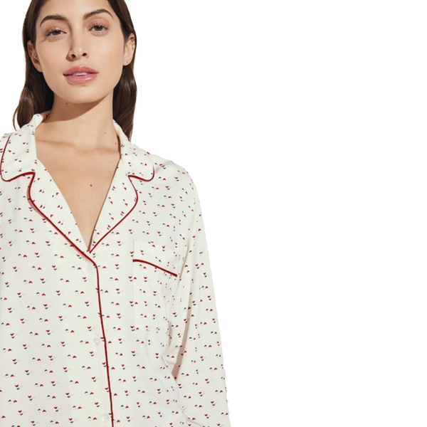 Gisele Printed Long PJ Set