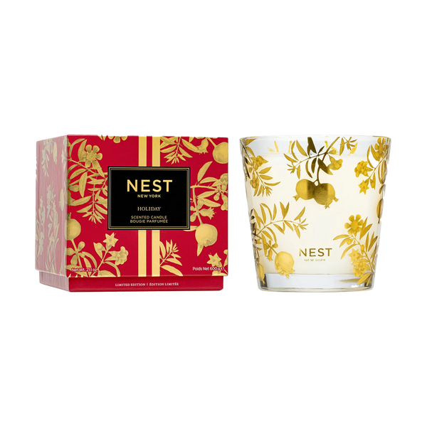 Holiday Decorative 3-Wick Candle