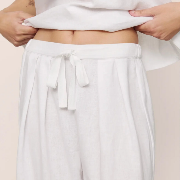 Linen Blend Relaxed Pant