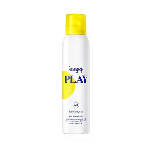 PLAY Body Mousse SPF 50 with Blue Sea Kale