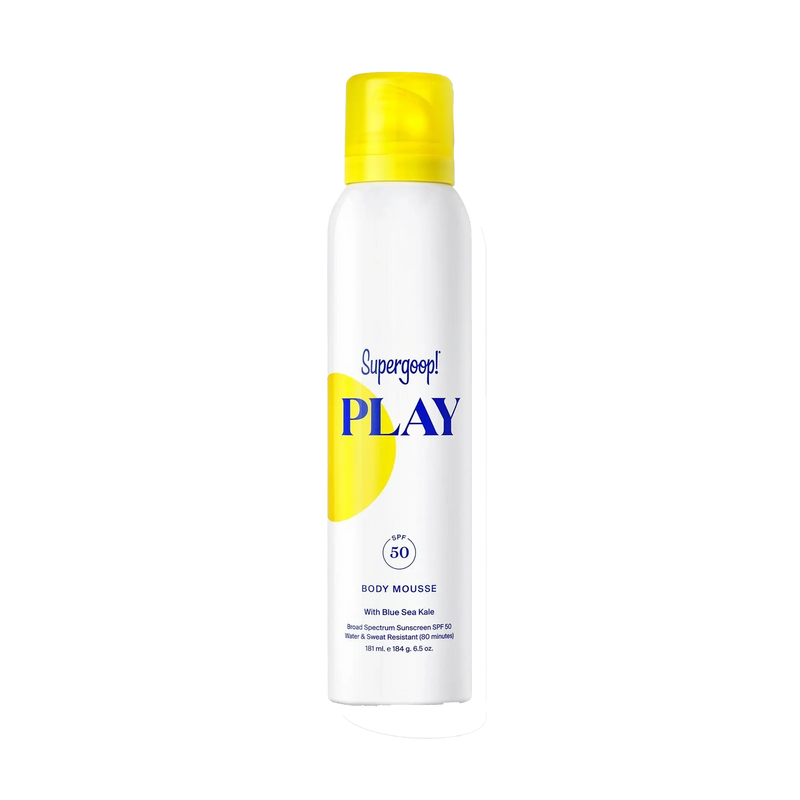 PLAY Body Mousse SPF 50 with Blue Sea Kale