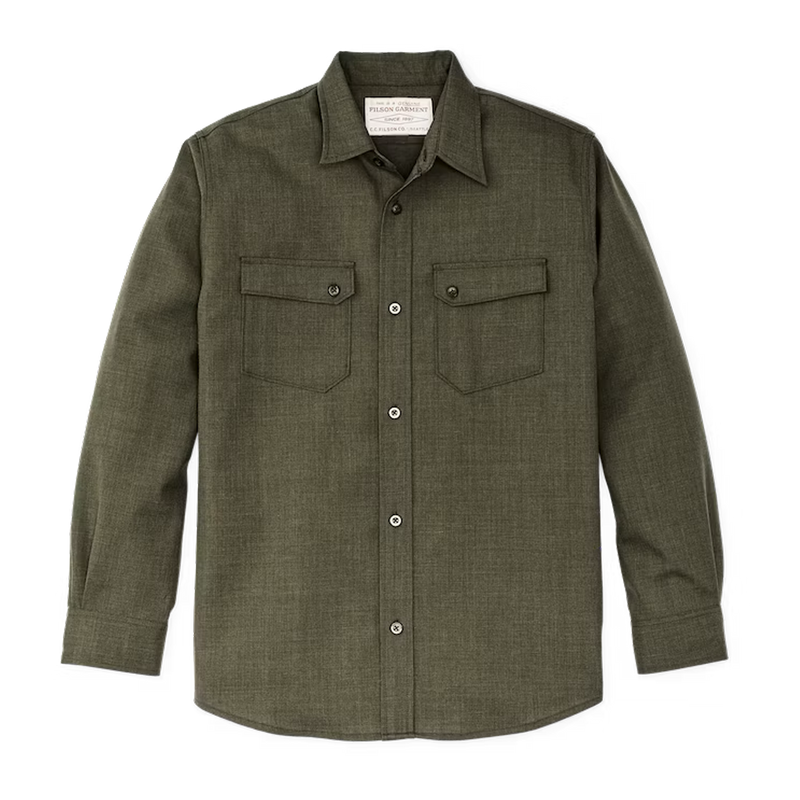 Worsted Wool Guide Shirt