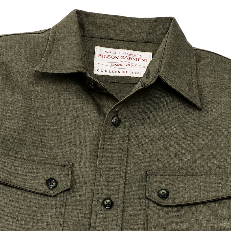 Worsted Wool Guide Shirt